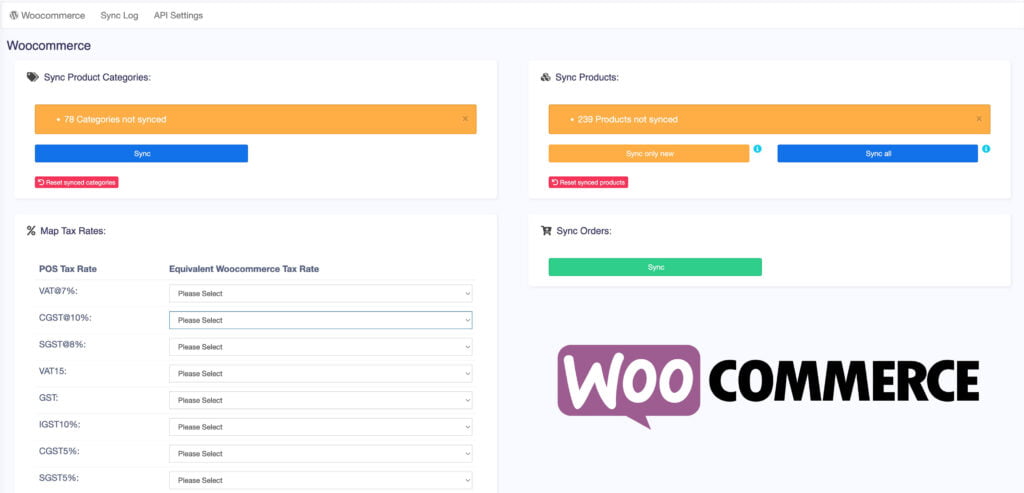 Woocommerce Dashboard